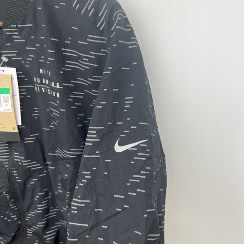 NEW XL Nike Run Division Flash Reversible Bomber Jacket Mens Black DM4626-010 - Picture 6 of 15