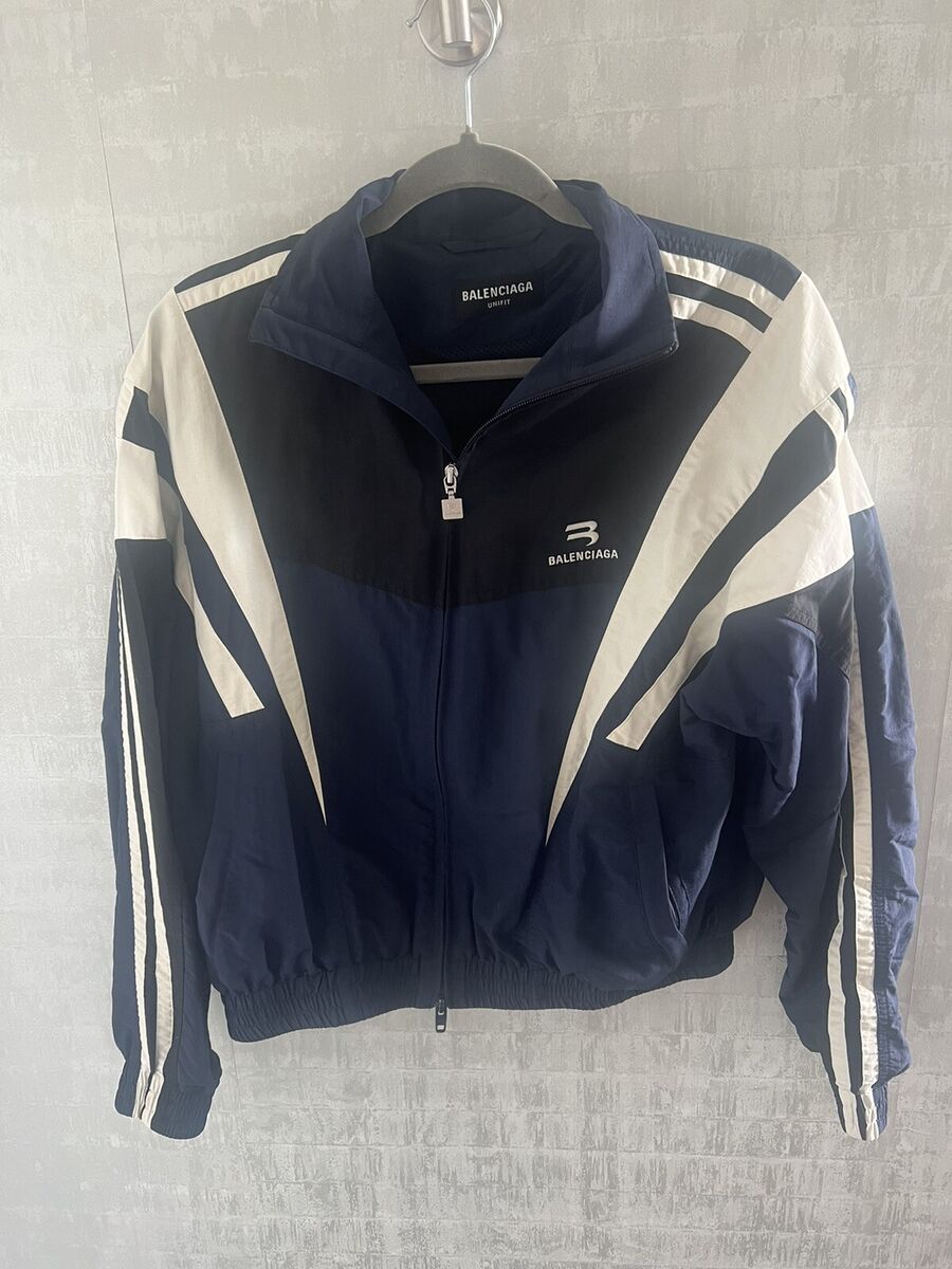 Balenciaga Striped shell track jacket | eBay Balenciaga Striped shell track jacket | eBay