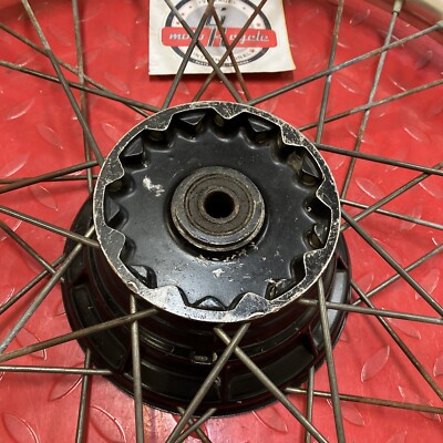 Suzuki RM125 1984 front wheel rim hub RM250 RM500 54110-14121 | eBay