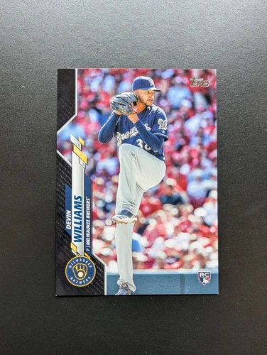 2020 Topps Update #U-113 Devin Williams RC Black Parallel /69 Rookie