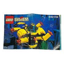 LEGO System Crystal Crawler 6145 Replacement OEM Manual - 1996