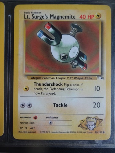 1999 Pokemon WOTC TCG 1ST EDITION cards Common RARE BASE JUNGLE FOSSIL Gd - NM - Foto 346 di 350