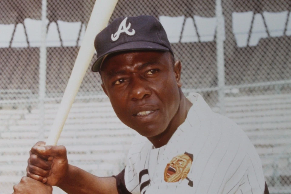 Hank Aaron (d.2021) Atlanta Braves HOF 8x10 Autograph Signed Photo JSA COA - Image 3 of 4