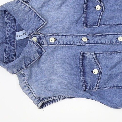 Denim CO Womens Blue Lyocell Blend A-Line Size 8 - Picture 12 of 12