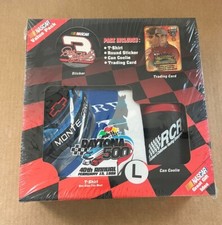 Vintage Dale Earnhardt #3 1998 Daytona Fan Pack Factory SEALED NASCAR T-shirt L