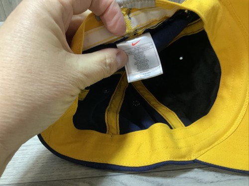 Nike West Virginia Mountaineers Hat NCAA Men’s Size 7 5/8 XL Vtg - Picture 10 of 10