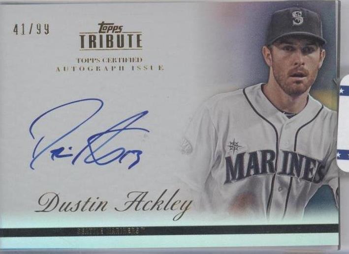 2012 Topps Tribute - Dustin Ackley #TA-DA1 - 1 of 1