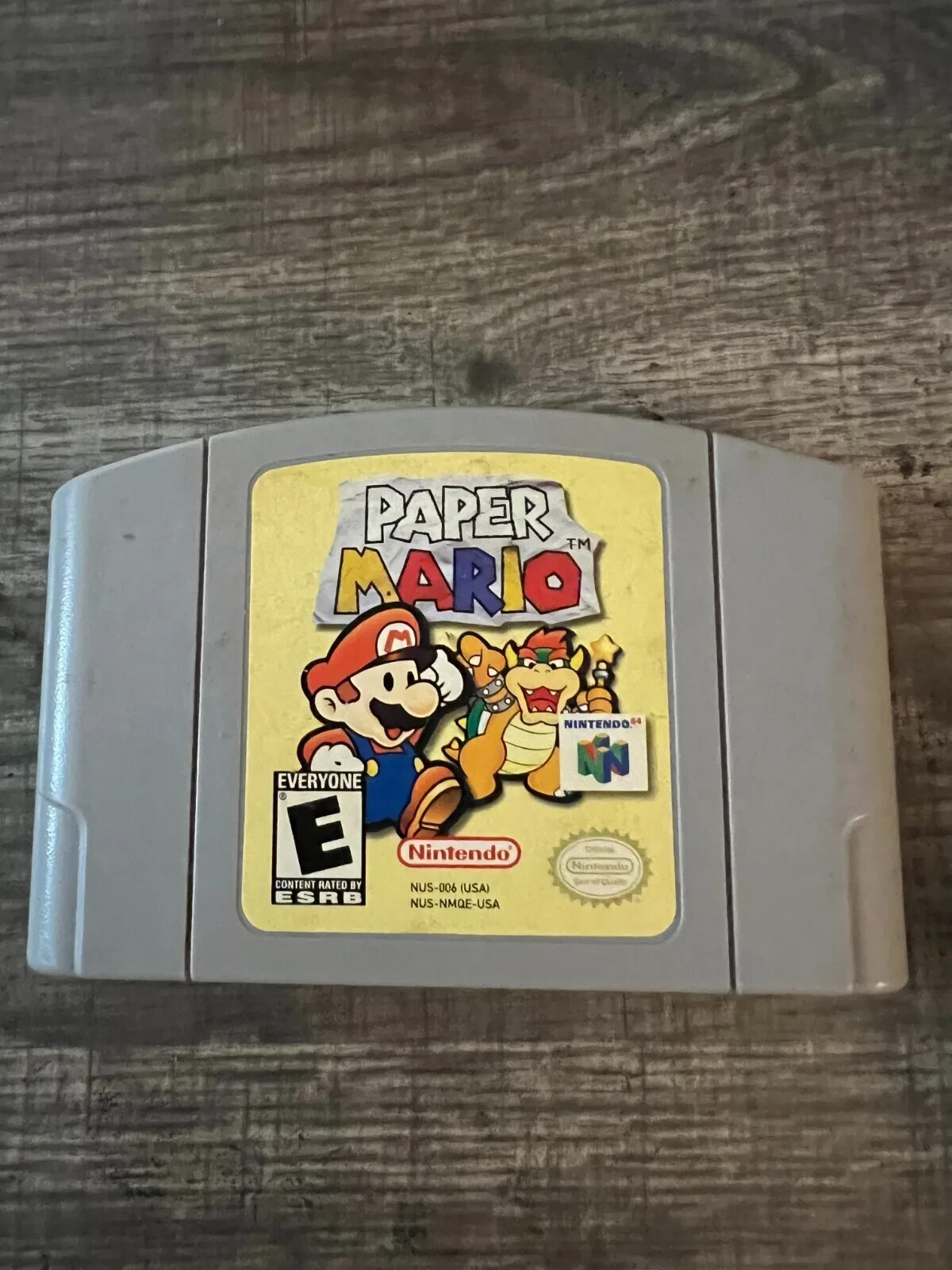 Paper Mario (Nintendo 64,N64 2001) Tested, Works, Authentic, Fast