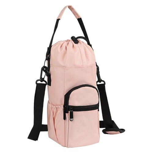 Portable Water Bottle Carrier Insulated Cup Cover Bag Holder Pouch with Strap AU - Picture 10 of 16