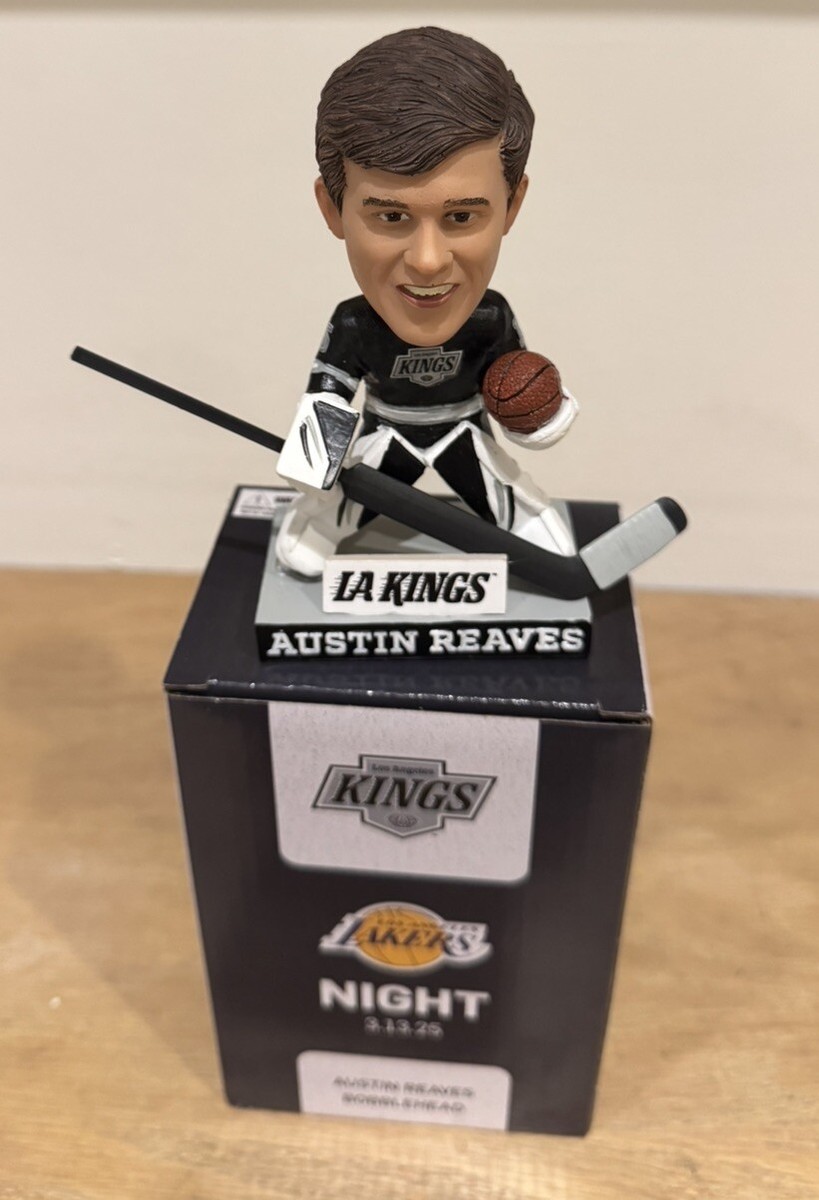 Los Angeles Kings Bobblehead Austin Reaves Lakers Night 3/13