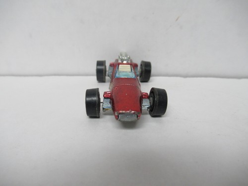 1969 Hot Wheels Redline Red Brabham Repco F1 - White Interior - Picture 2 of 10