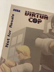Sega Saturn Exclusive Virtua Cop - Not For Resale Untested