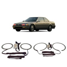 Bright Red Angel Eye Headlight Halo Kit For Honda Accord 90-93 Bright Red Angel Eye Headlight Halo Kit For Honda Accord 90-93