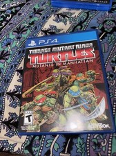 Teenage Mutant Ninja Turtles: Mutants in Manhattan PS4 (Sony PlayStation 4,2016)
