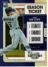 🔥2022 Panini Chronicles - Contenders Optic Jake Meyers #9 Holo Prizm (RC)🔥0600