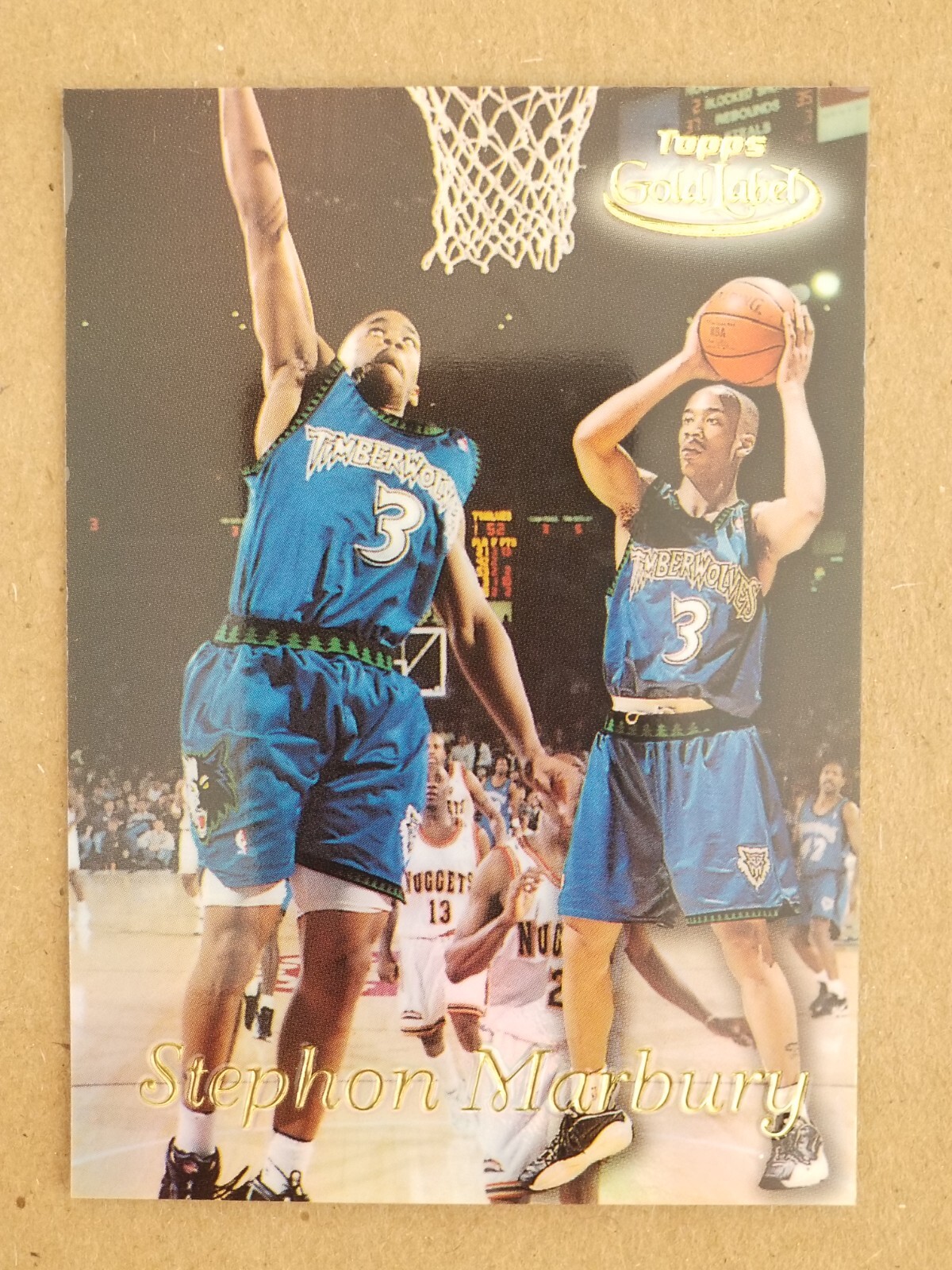 Stephon Marbury 1998-99 Topps Gold Label Class 1 #GL8