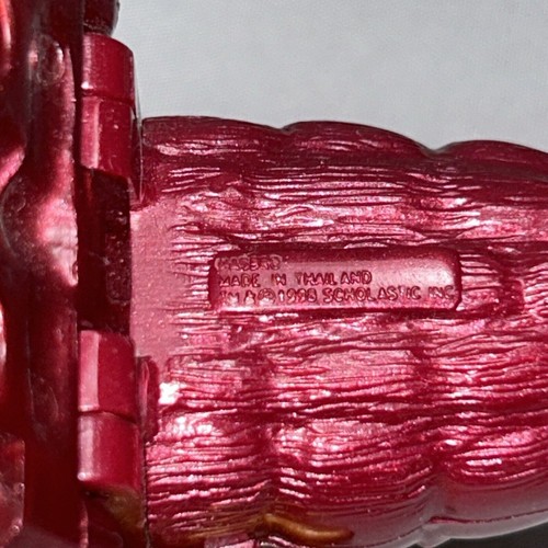 1998 Transformers Animorphs Visser Three/Inferno Red InComplete For Parts - Picture 9 of 9