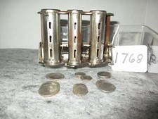DISTRIBUTEUR DE TROIS PIÈCES VINTAGE JL GALEF AND SON