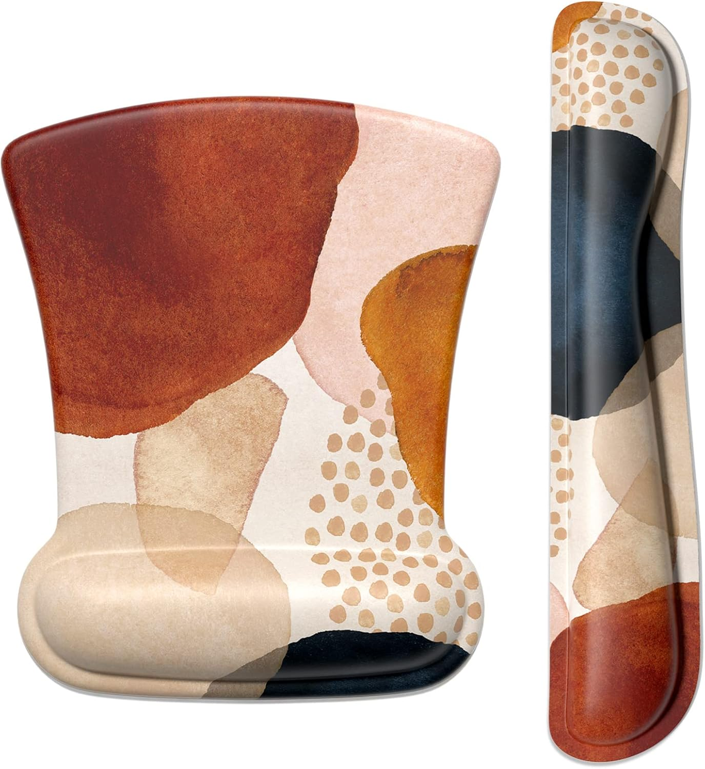 Ergonomic Mouse Pad & Keyboard Wrist Rest for Comfortable Typing-image