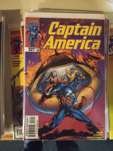 Captain America #1-50 komplett 1998 Marvel Comics gelaufen - Bild 5 von 8