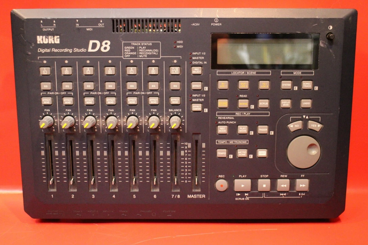 KORG D-8 Digital Recording Studio Recorder MTR D8 U733 190828 | eBay