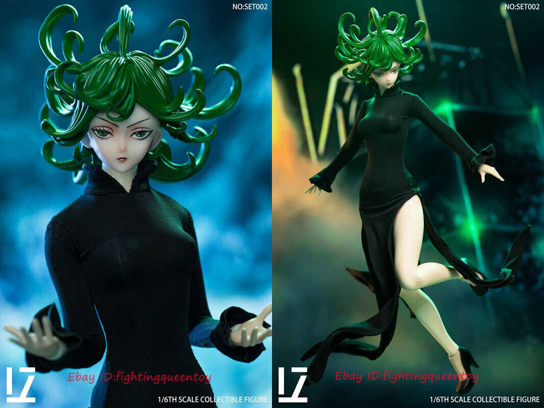 LZTOYS SET002 Tatsumaki ONE PUNCH MAN 1/6 Head & Clothes Set No Body INSTOCK LZTOYS SET002 Tatsumaki ONE PUNCH MAN 1/6 Head & Clothes Set No Body INSTOCK
