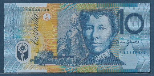Australia 10 Dollars, 1993, P 52a, UNC Key date - Picture 2 of 2