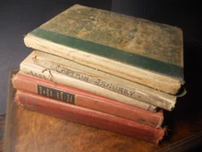 5 Lot Antique CHILDRENS BOOKS Through The LOOKING GLASS Arabian Nights Disney