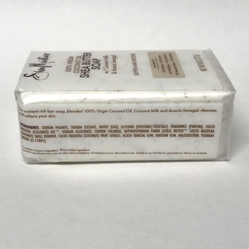 SheaMoisture 100% Virgin Coconut Oil Shea Butter Soap 8oz wCoconut Milk & Acacia - Picture 3 of 4