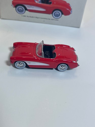 1957 Red Corvette Die Cast Car Vtg 2001 Readers Digest Association - Picture 6 of 8