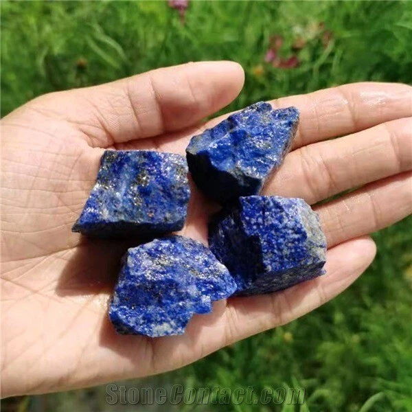 3pcs Natural Raw Lapis Lazuli Crystal Rough Healing Energy Stone Specimens Rocks - Image 3 of 4