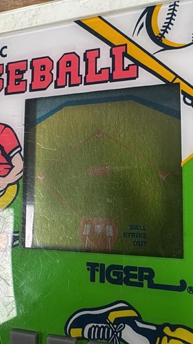 Tiger Baseball Vintage Handheld Electronic Game (B63) - Picture 2 of 4