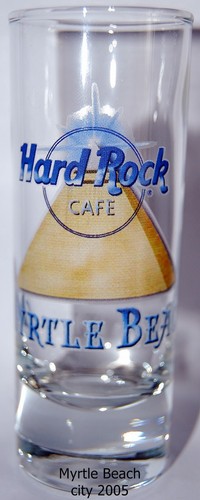 Hard Rock Cafe Year 2005 City Shot Glass - Picture 10 of 15