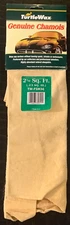 TurtleWax Genuine Chamois - Vintage Car Chamois - 2 1/2 Square Feet - Brand New