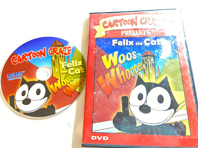 CARTOON CRAZE PRESENTS FELIX THE CAT WOOS WHOOPEE 7 EPISODES DVD