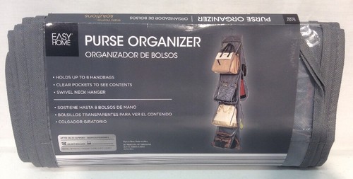 Geldbörse Organizer Aufbewahrung hält 8 Handtaschen zum Aufhängen von Easy Home - Bild 5 von 11