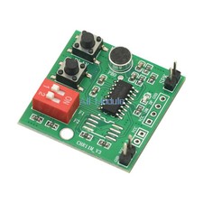 35s Recordable Voice Module Musical DIY Greeting Card Box Support External Flash