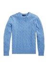 Ralph Lauren Crew Neck Blue Sweaters for Men