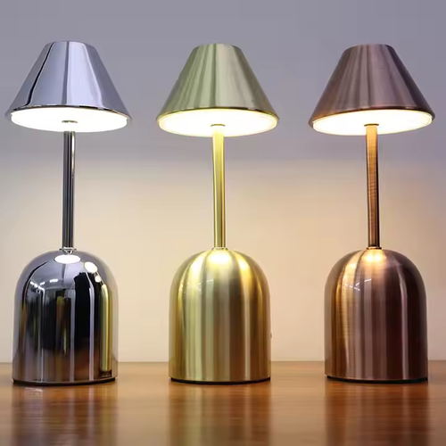 Desk Lamp Table Lamp Charging Bar Table Lamp Decorative Atmosphere Lamp Retro - Picture 6 of 10