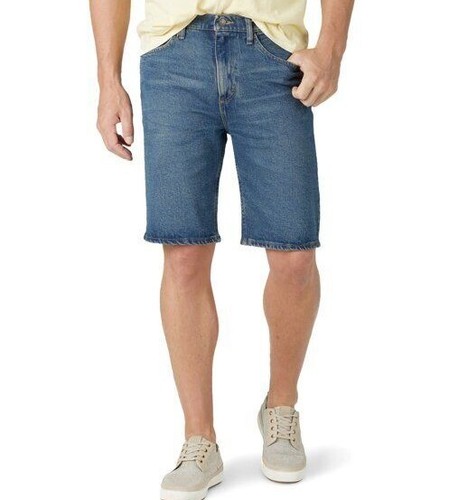 Wrangler entspannte Passform Denim Shorts 5 Taschen Herren - knielang - Bild 8 von 9