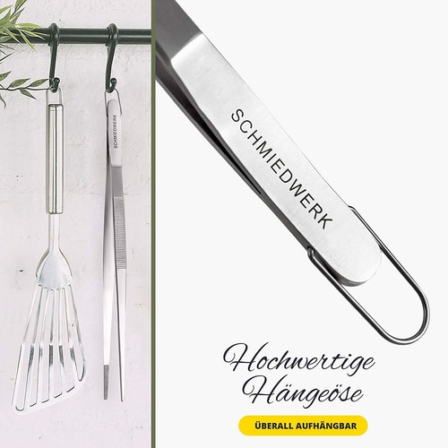 PROFI Küchenpinzette Grillpinzette Kochpinzette Pinzette Edelstahl 20+ 30 +45 cm - Bild 6 von 6