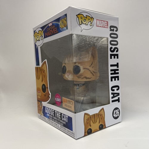 Funko POP Goose the Cat 426 Flocked Box Lunch Exclusive Captain Marvel - Picture 1 of 11