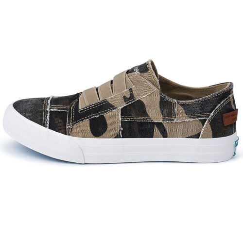 Jenn Ardor Damen Canvas Slipper Turnschuhe niedrig oben Freizeit Wanderschuhe für Tennis - Bild 37 von 83