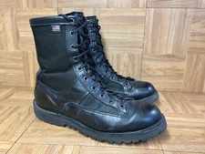 RARE🇺🇸 Danner USMC Acadia 8" 200G Military Combat Boots Black Leather Sz 13