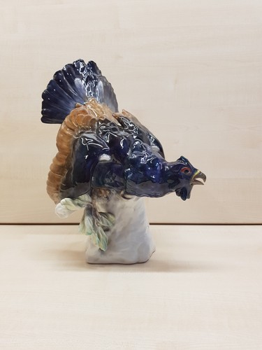 Karl Ens Porzellanfigur Auerhahn Capercaillie handbemalt Figur 39 x 28 x 30 cm - Bild 1 von 10