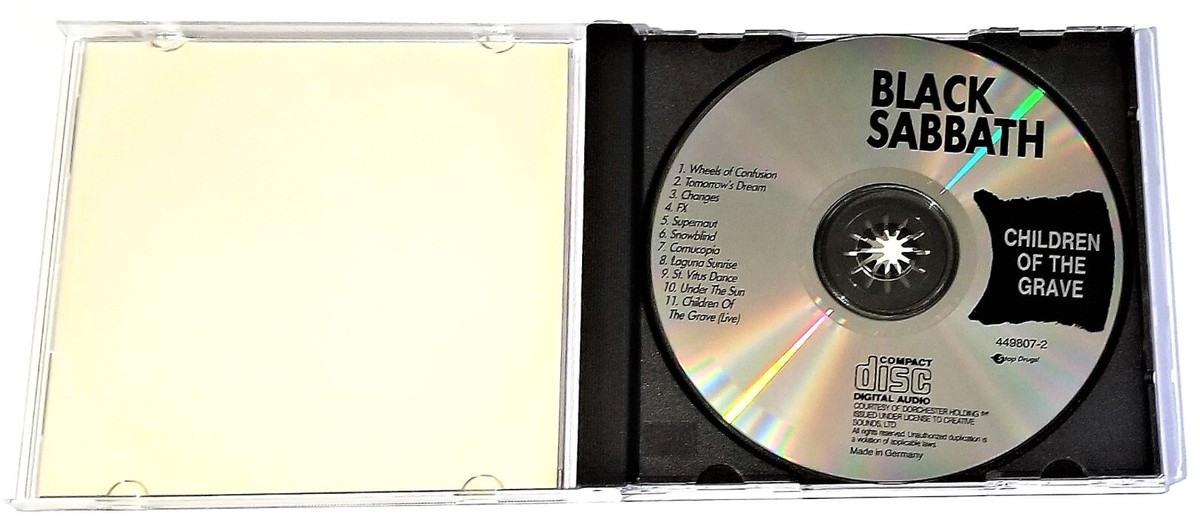 Black Sabbath Children of The Grave CD Made in Germany