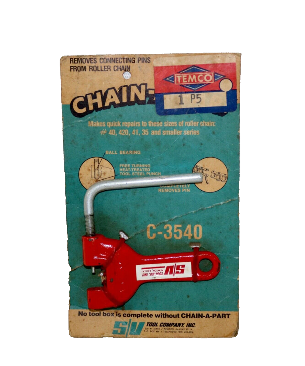 Temco Chain A Part C-3540 SV Tool Co Quick Repair Roller