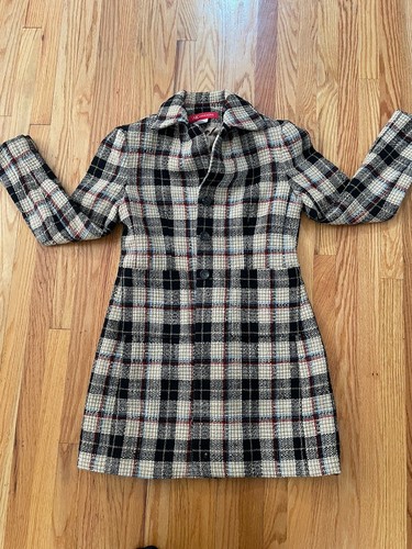 Anne Klein Gorgeous Fab Plaid Tweed Wool Blend Jacket Pant Length Sz Medium - Picture 12 of 15