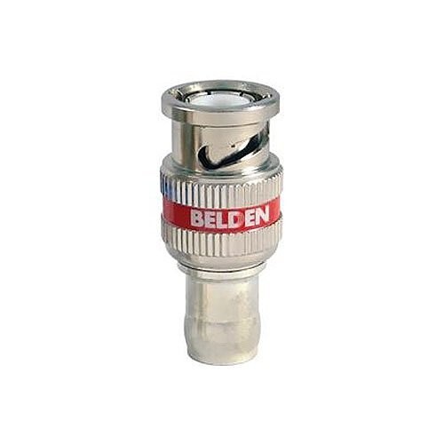 10 Pack BELDEN 4505RBUHD1 RG59 12GHz 4k BNC Compression Double Bubble Connector - Picture 2 of 2