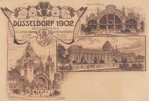 Dusseldorf Germany 1902 Exposition Ebay